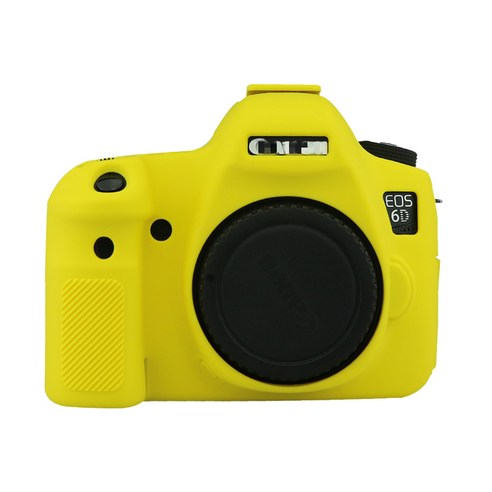 Sunlink 카메라 케이스 고무 보호 바디 스킨 커버 캐논 EOS 6D 80D용 소파 실리콘, 6D4
