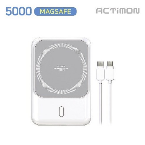 [후니케이스] 엑티몬 맥세이프 보조배터리 5000mAh ( C to C ), 상세페이지 참조, 상세페이지 참조, 상세페이지 참조