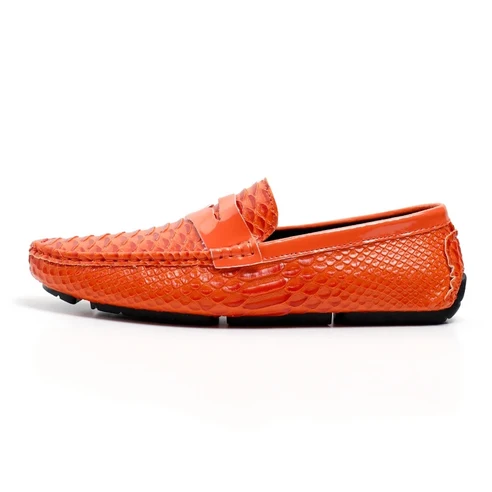 남성용 이탈리아 컬러 매칭 드라이빙 슈즈 캐주얼 로퍼 수제 가죽 모카신 가벼운 슬립 온 보트 여름 신상