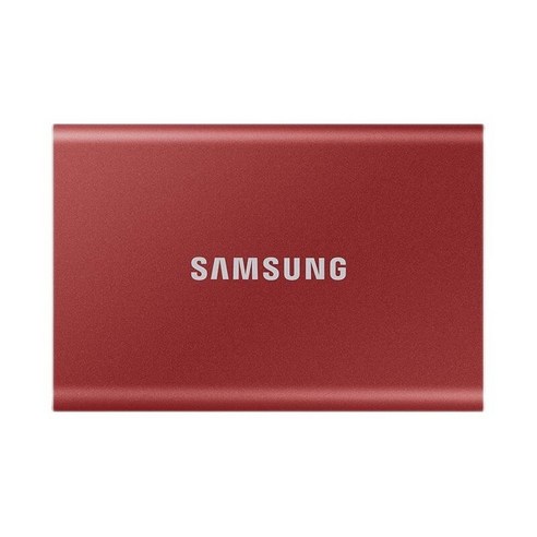 삼성전자 T7 USB 3.2 포터블 외장 SSD, 1TB, 레드