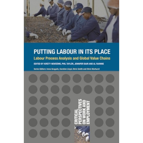 (영문도서) Putting Labour in its Place: Labour Process Analysis and Global Value Chains Hardcover, Red Globe Press, English, 9781137410382