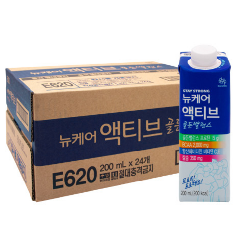 뉴케어 액티브 골든밸런스 단백질음료, 200ml, 144개