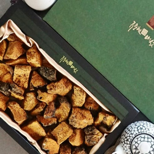 농업명장 차가버섯 선물세트(자연산) 500g 러시아산 - 버섯선물세트 | 쿠팡