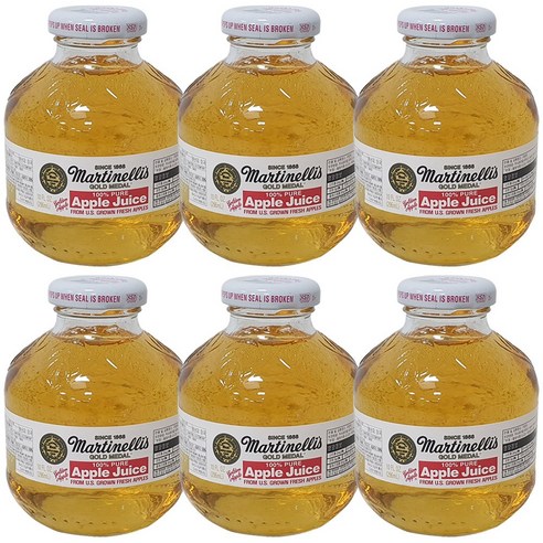 골드 사과 쥬스, 296ml, 6개