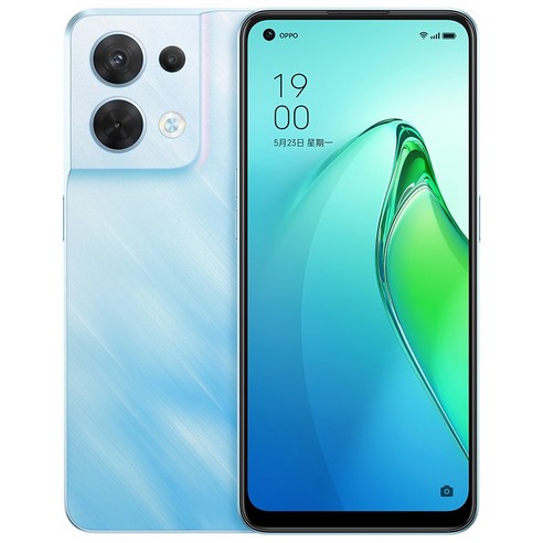 OPPO Reno8 5G 스마트폰 e스포츠 게임 모바일 256GB 학생 레노8, 쿠치오 보라색, 12GB+256GB, 500GB, 공식 표준