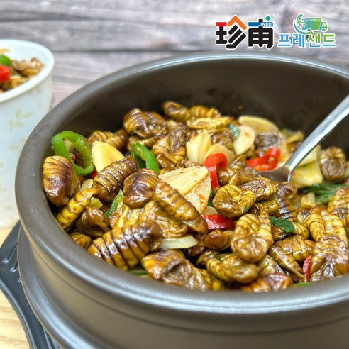 건강하고 맛있는 추억의 간식: 무염 무첨가 냉동 번데기