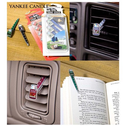 향기로 기억되는 드라이브, 양키캔들 벤트스틱으로 완성하세요.
