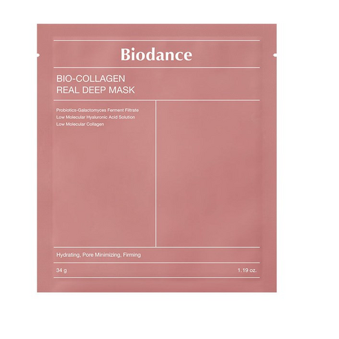 biodance mask 바이오던스 바이오 콜라겐 리얼 딥 마스크 4pcs, 1세트, 4개입