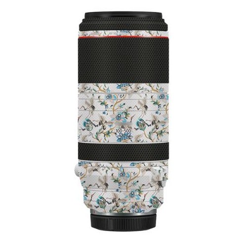 RF100-500 렌즈 스티커 프리미엄 데칼 스킨 캐논 RF 100-500mm f/4.5-7.1 L IS USM 렌즈 스크래치 방지 커버 필름 랩 스티커, 4) Matte White, 1개