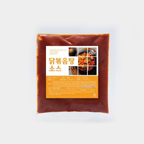 업소용 대용량소스 닭볶음탕소스, 한 끼의 맛을 선사하다 닭볶음탕소스