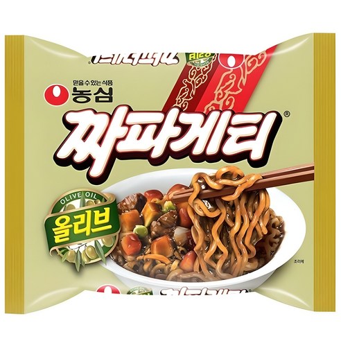 오늘 저녁, 5분 만에 완성하는 꿀맛 행복 레시피! 짜파게티멀티팩1개씩