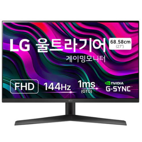 LG전자 FHD 울트라기어 LED 게이밍모니터, 80cm, 32GN50R