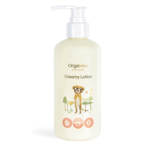 오가베베 아기 로션 크리미로션 베이비 초고보습 바디 얼굴 유아, 1개, 300ml
