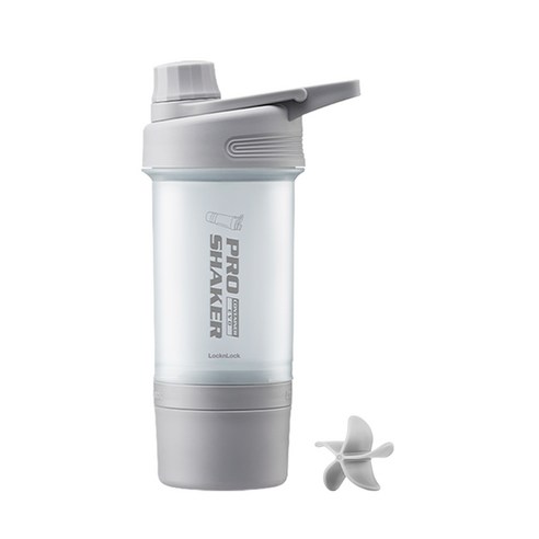 락앤락 프로쉐이커 컨테이너 EVO 750ml, 매트그레이, 580ml, 1개