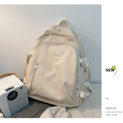 KORELAN 심플 등판 백팩 대용량 가벼운 여행입니다.가방 심플하다 삼계 가방 백팩 여하 여행 대중 디자인 감각
