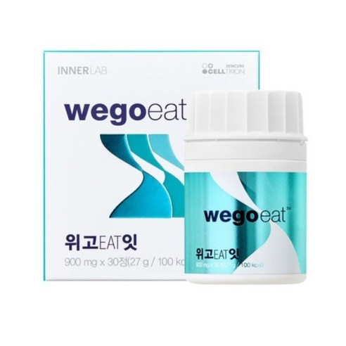식전 포만감 1알 간편하게/유산균 함유로 더 가볍게/ 셀트리온 위고잇 30정 (+5정 증정) (35일분)