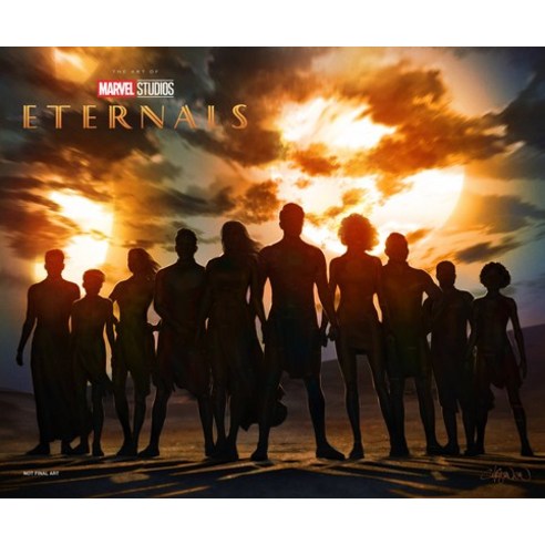 (영문도서) Marvel Studios'' Eternals: The Art of the Movie Hardcover, English, 9781302945831