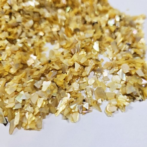 공예야 놀자 자개공예 부자재 칼라자개조각 1봉지 60g, 1개, 7번노랑