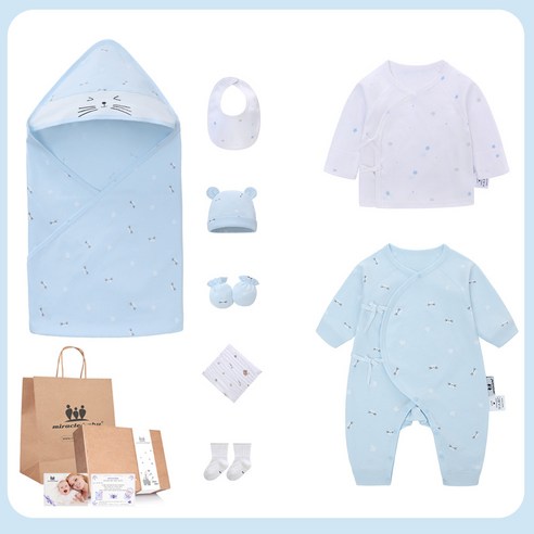 Miracle baby 신생아용 출산선물 18중 세트