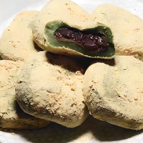 건강한 간식, 굳지않는 쑥개떡 가윤떡집