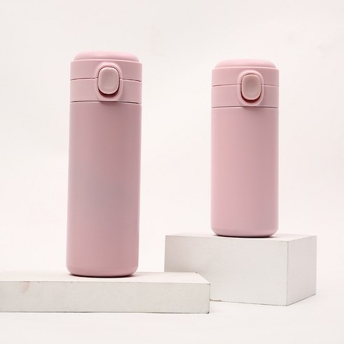 [다나에]304스테인레스 스틸 미니 휴대용 보온병 컵, 분말-일반, 320ml