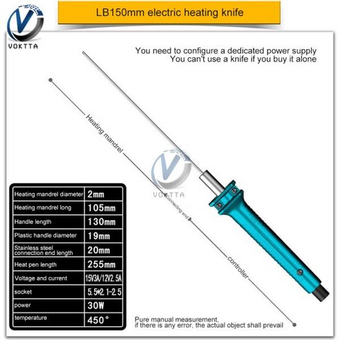 열선커터기 우드락커터기 폼 커터 펜 15w-35w 110v-240v 전기 폼 폴리스티렌 절단기 휴대용 스티로폼 커터 diy 절단 도구, 20cm 커터 펜