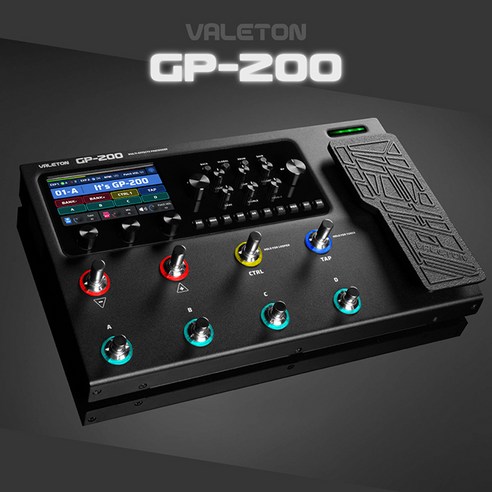 한글매뉴얼 & UI 업데이트brValeton - GP200 / 베일톤 멀티이펙트 프로세서 (어댑터 포함), *, *, Valeton GP-200VT, *