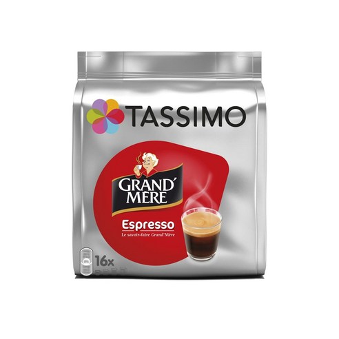 Tassimo 타시모 그랑 메르 에스프레소 커피 캡슐 8g 4개 16개입 막시모