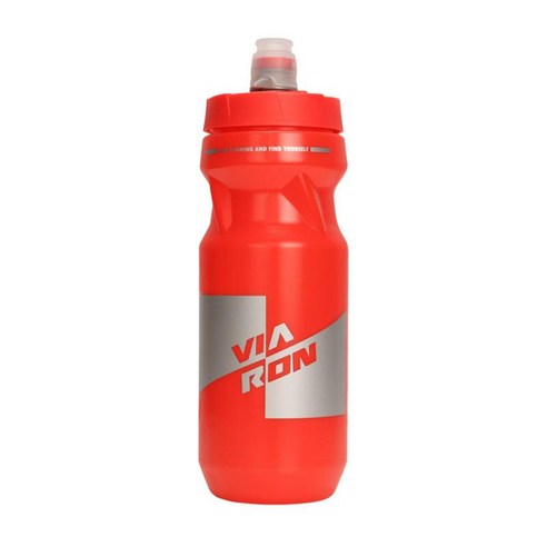 650ml 스퀴즈 PP 스포츠 물병 자전거 스퀴즈 병 운동용 산악 자전거 경량, 빨간색, {"사이즈":"높이 208mm"}, {"수건소재":"PP 실리콘"}