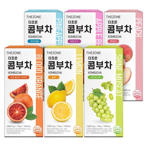 여름에 꼭 마셔야 할 건강하고 맛있는 콤부차, 더존건강 콤부차 혼합 체험팩