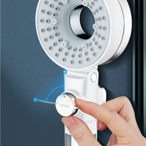 엔칸타 3in1 멀티플로우 온오프 수압조절 필터 샤워기