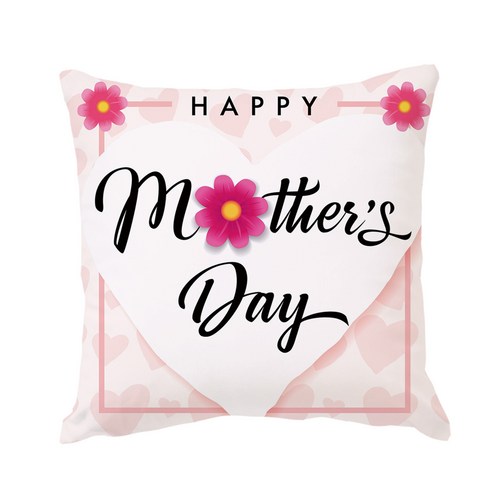 OEM Mother''s Day Pillow Case Throw Cushion Cover Home Decorative CoverXYI210303548C, C