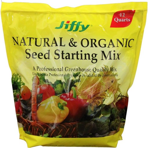 Jiffy Natural & Organic Starter Mix 12 Quart, 1개