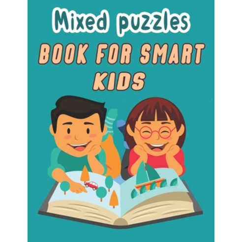 Mixed puzzles book for smart kids: Word search Sudoku Word Scramble Mazes Draw and Coloring page... Paperback, Independently Published