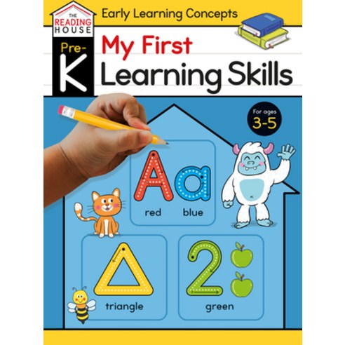(영문도서) My First Learning Skills (Pre-K Early Learning Concepts Workbook) Paperback, Reading House, English, 9780593450420