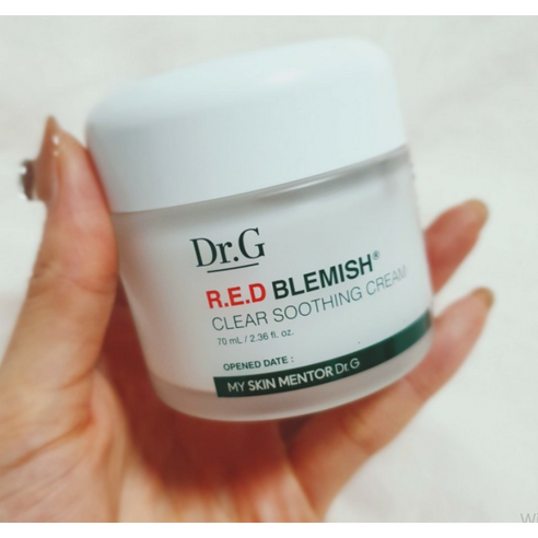 [본사정품] Dr.G drg 닥터지 레드 블레미쉬 클리어 수딩 크림 50ml 1개 /닥터지 수분크림 닥터지 블레미쉬클리어크림 닥터지레드블레미쉬 수딩토너 수분크림 닥터지폼클렌징, 2개, 70ml