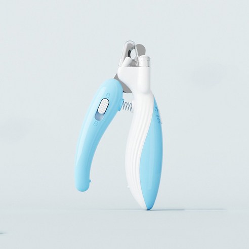 펫 LED 혈관보호 발톱깎이, 블루, 1개