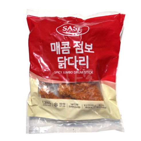 사세 매콤점보닭다리 편의점치킨