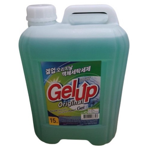 겔업 액체세제 오리지날 세탁세제, 2.5L, 4개