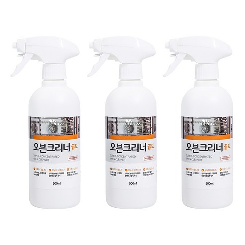 코코즈 오븐크리너 골드, 500ml, 3개