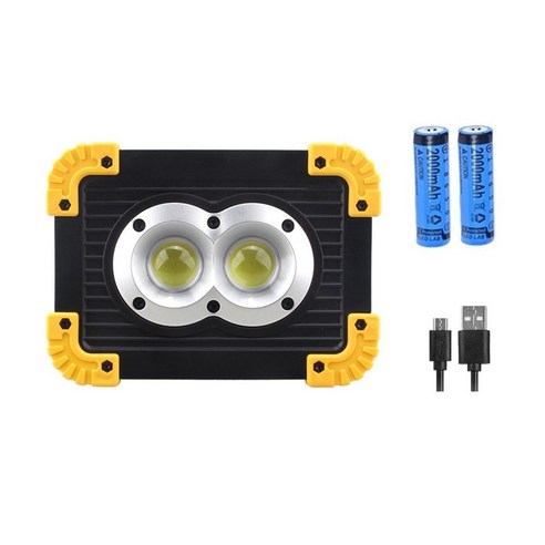 세트 LL-802 LL-811 캠핑 랜턴 LED COB 캠핑등 작업등 차량 비상등 실내등 차박 레트로 감성 야외 조명 캠핑랜턴, 세트 LL-811작업등(충전지 포함)