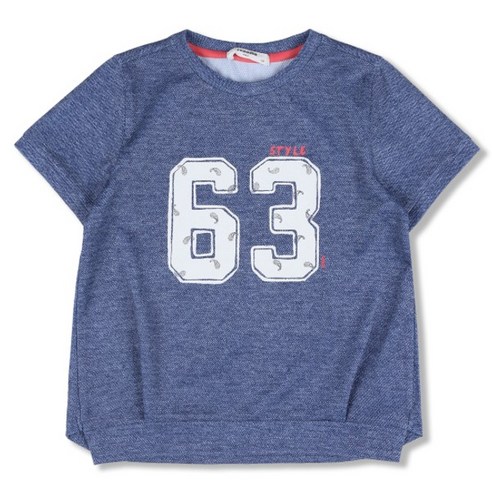 레노마 키즈 여아 자가드프린트티셔츠 R1925T585