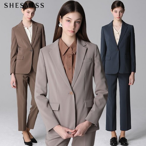 쉬즈미스 쉬즈미스(SHESMISS) 원버튼 크롭 자켓 (택가격:298000원)