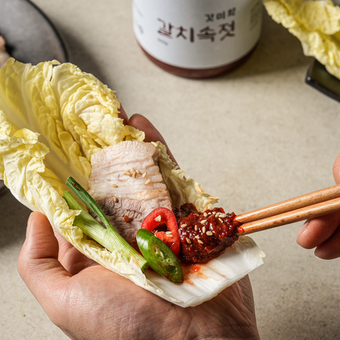 전통과 맛의 만남, 갓미학 전라도 여수 저염 갈치속젓