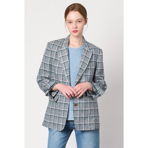 BCBG [올앤선드리] 아네티CHECK JK _ A2M4J133