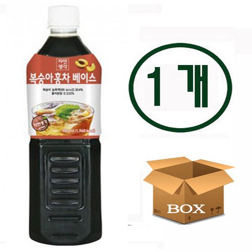 희창 자연생각 복숭아홍차 액상 980mlx2개/음료베이스, 980ml, 4개 탐나는쌍화차 Best Top5