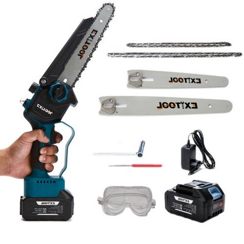 [15.24cm 20.32cm 호환] 독일기술 무선전기톱, 고출력 배터리 탑재, 2.0AH, 1개 밀워키톱