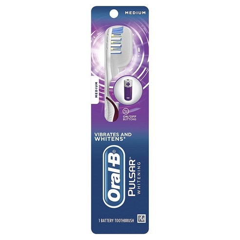 Oral B 오랄비 3D화이트 룩스 배터리 칫솔 1팩, 1개, 1개입 3d칫솔