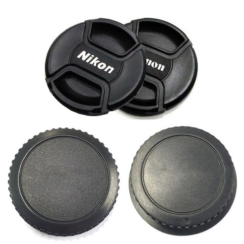 캐논 니콘 호환용렌즈앞캡 뒷캡 바디캡모음 49~82mm, 캐논로고-바디캡, 1개