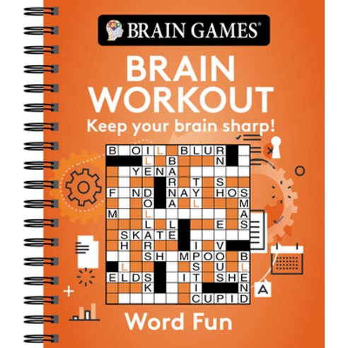 Brain Games - Brain Workout: Word Fun Spiral, Publications International,..., English, 9781645580690